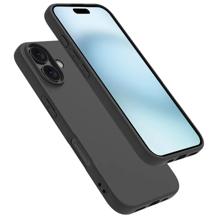 OEM - iPhone 16 Plus Mobilskal Matt TPU - Svart