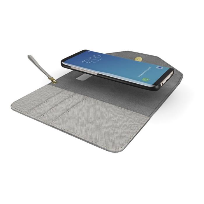 UTGATT5 - iDeal of Sweden Mayfair Clutch Samsung Galaxy S8 Plus - Grå