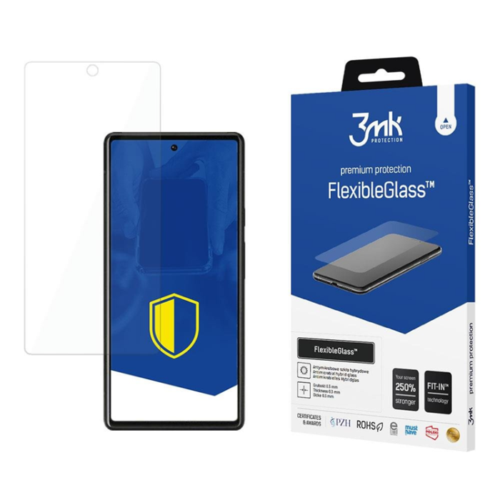 3MK - 3MK Google Pixel 6 Hybrid Okrossbart Glas FlexibleGlass