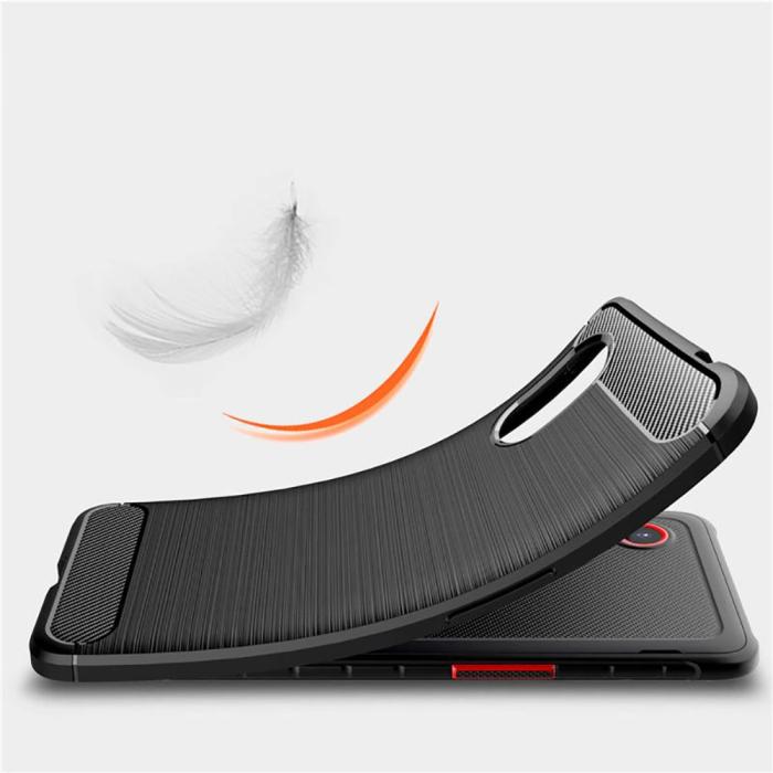 OEM - Galaxy Xcover 5 Mobilskal TPU Carbon - Svart