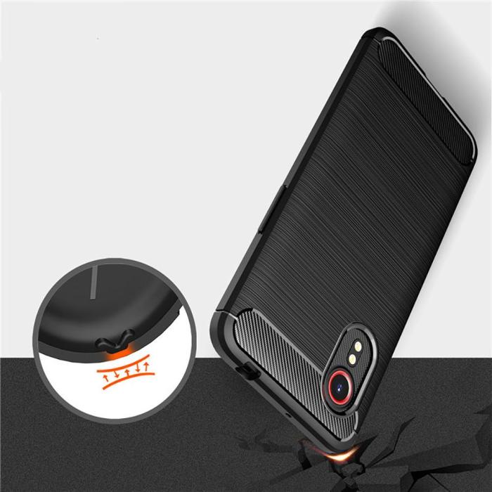OEM - Galaxy Xcover 5 Mobilskal TPU Carbon - Svart