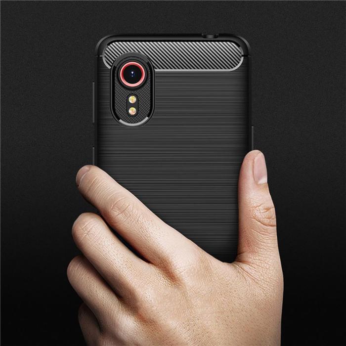 OEM - Galaxy Xcover 5 Mobilskal TPU Carbon - Svart