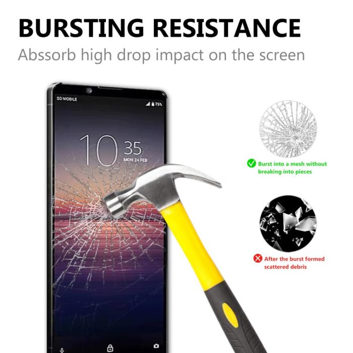 A-One Brand - Härdat Glas Skärmskydd Till Sony Xperia 1 II