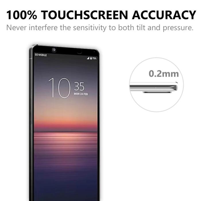 A-One Brand - Härdat Glas Skärmskydd Till Sony Xperia 1 II