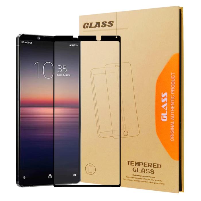 A-One Brand - Härdat Glas Skärmskydd Till Sony Xperia 1 II