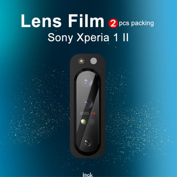Imak - IMAK 2PCS HD Härdat glas Kameralinsskydd Sony Xperia 1 II
