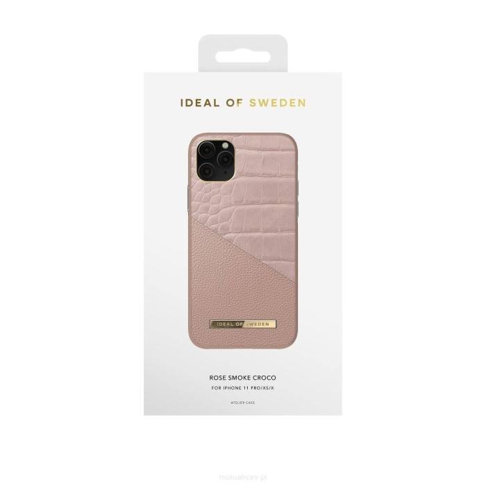 iDeal of Sweden - iDeal Fashion Skal iPhone X/XS/11 Pro - Rose Smoke Croco
