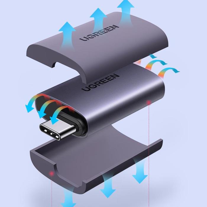 Ugreen - UGreen Adaptrar USB-C Till HDMI - Grå