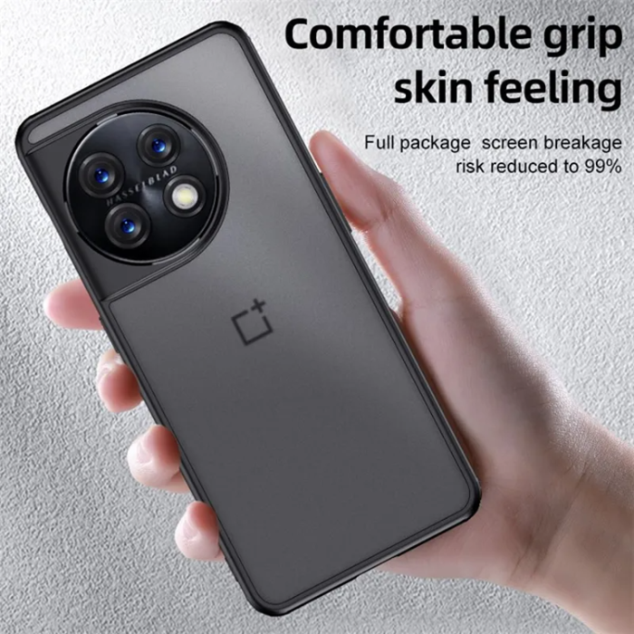 OEM - OnePlus 11 5G Mobilskal DropProof Hybrid TPU - Clear