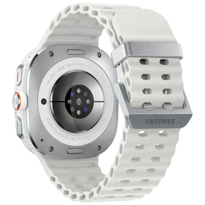 Samsung - Samsung Galaxy Watch Ultra Titanium Vit (Vit Rubber Strap)