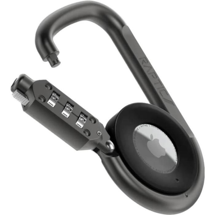 Elago - Elago Apple Airtag Raptic Link Plus Lock - Svart