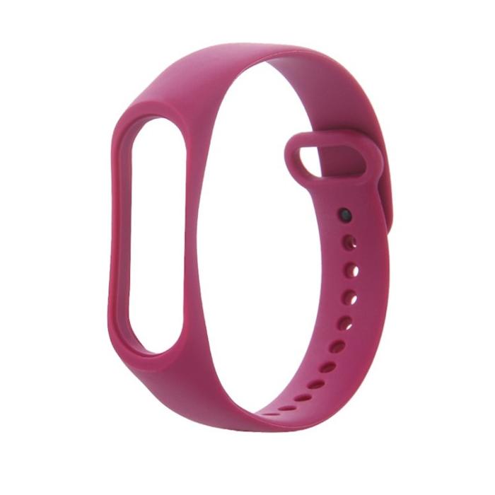 OEM - Xiaomi Smart Band 3/4 Armband Silikon - Röd
