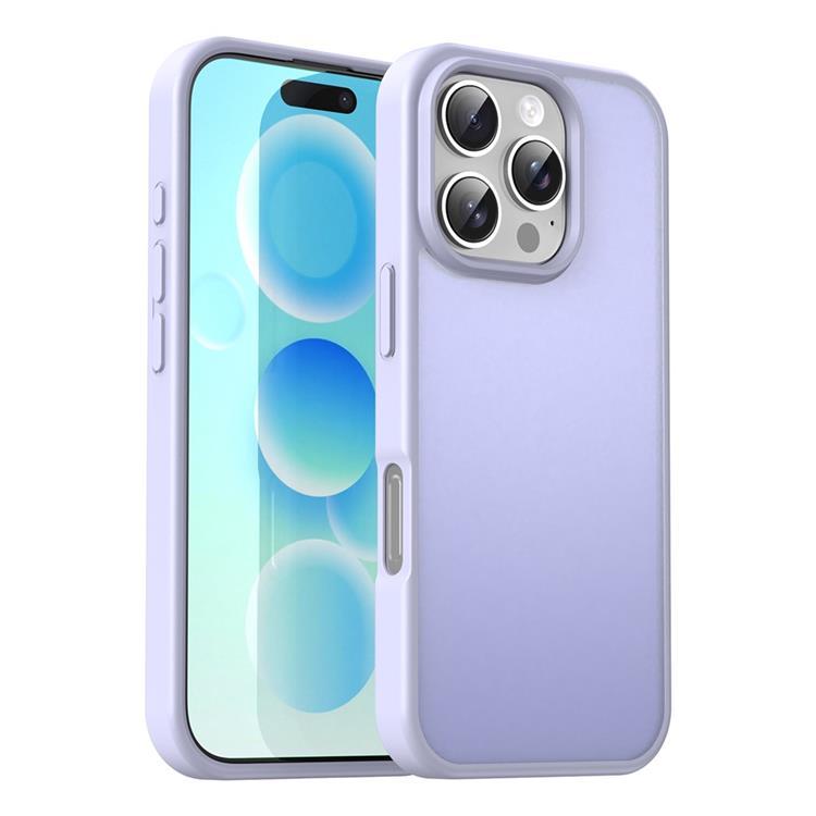 iPhone 16 Pro Max Mobilskal Skin Touch Matte - Lila (Lavendel lila) | 2353 | AlltMobil
