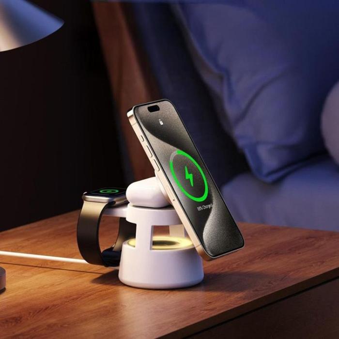DUZZONA - Duzzona MagSafe Trådlös Laddare iPhone, Apple Watch, AirPods