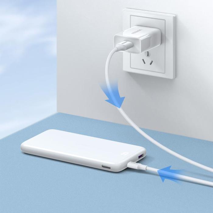 Ugreen - Ugreen USB-A Till Micro-USB Kabel 0.5m - Vit