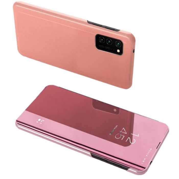 UTGATT1 - Clear View Fodral Galaxy A52s / A52 - Rosa