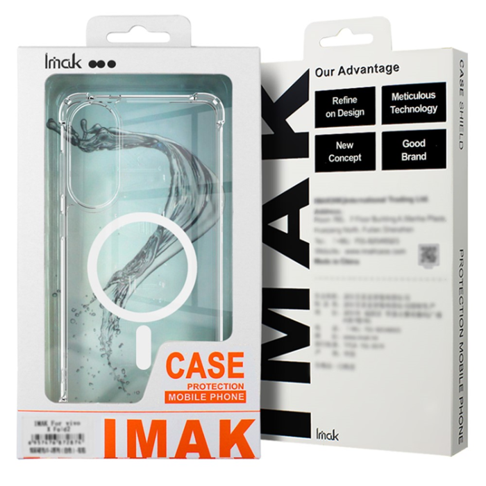 Imak - IMAK iPhone 17 Air Mobilskal MagSafe Shockproof - Clear