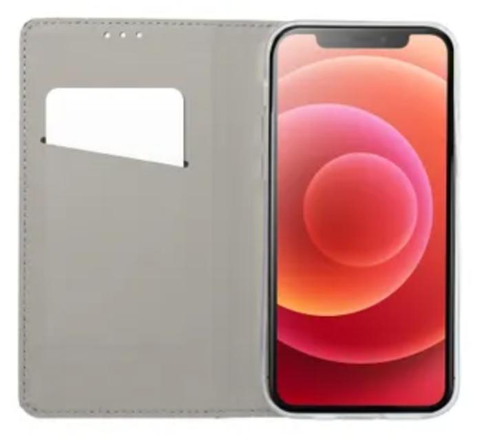 OEM - Iphone 15 Pro Plånboksfodral Smart - Röd