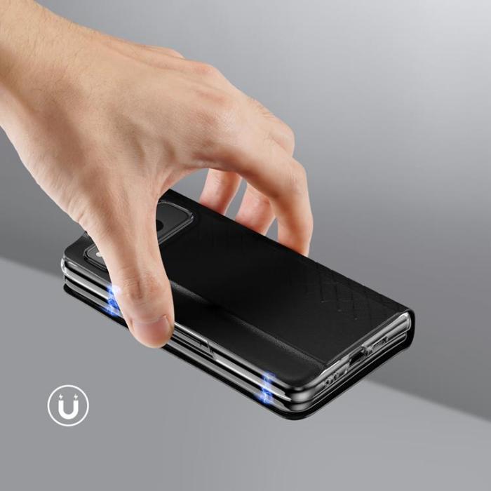 Dux Ducis - Dux Ducis Google Pixel Fold Plånboksfodral Brill - Svart