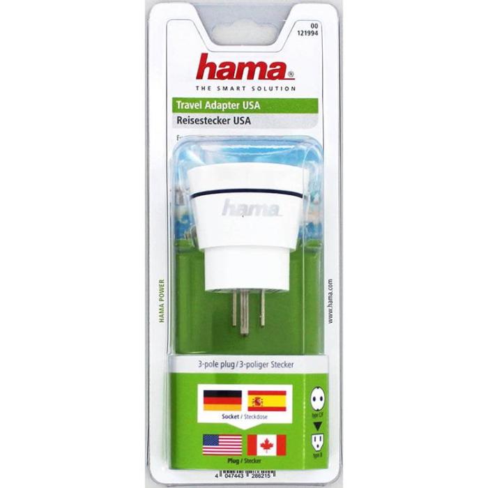 Hama - HAMA Reseadapter EU-US