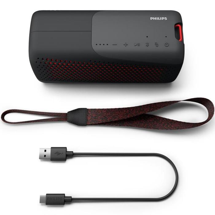Philips - Philips GO Trådlös Högtalare TAS4807 - Svart