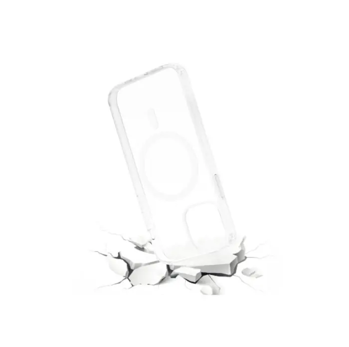 UTGATT1 - Vivanco Magsafe Steady skal iPhone 13 Pro Max Transparent