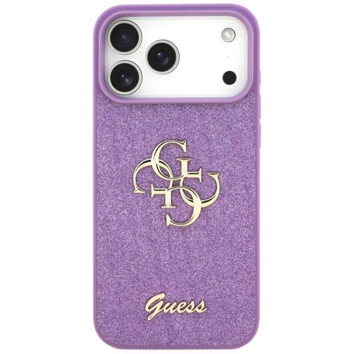 Guess - Guess iPhone 17 Pro Max Mobilskal Fixed Glitter Big 4G - Lilac