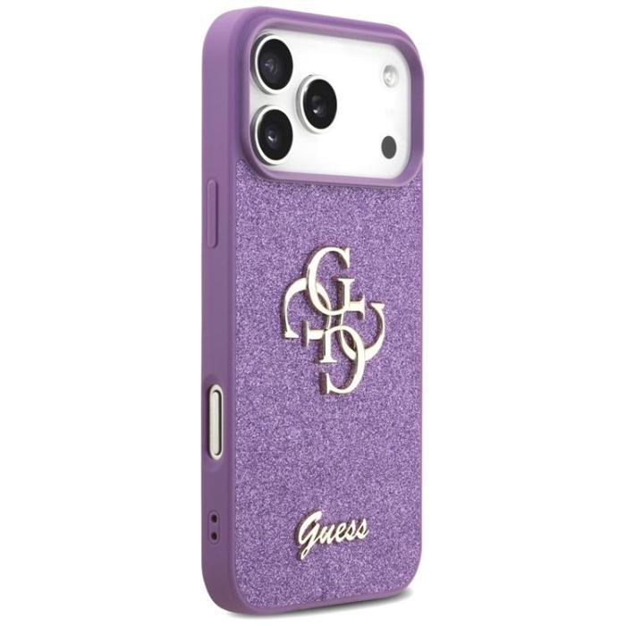 Guess - Guess iPhone 17 Pro Max Mobilskal Fixed Glitter Big 4G - Lilac