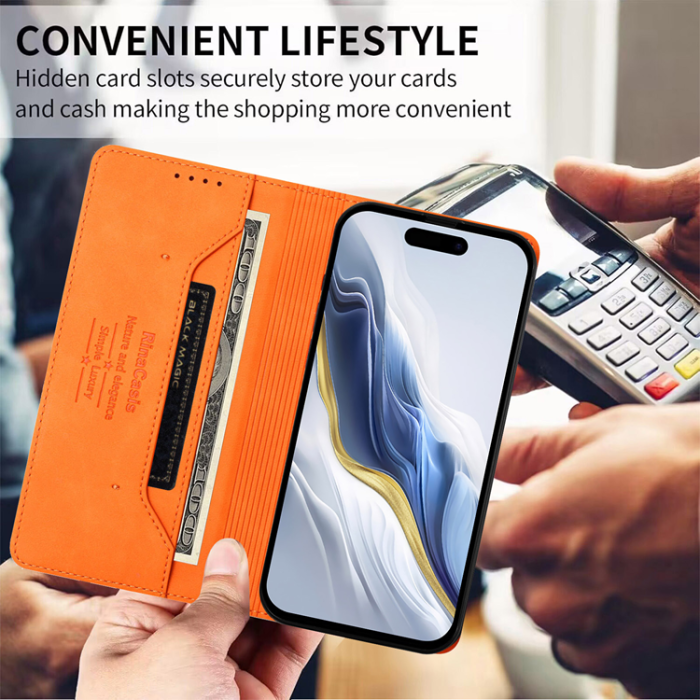 A-One Brand - OnePlus 15 Konstläder Plånboksfodral RFID-Skydd Rinacasis