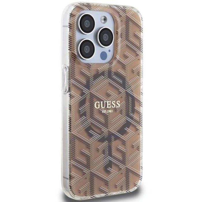 Guess - Guess iPhone 15 Pro Mobilskal Magsafe IML GCube