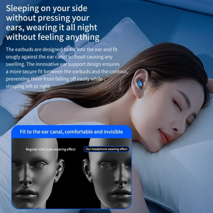 A-One Brand - Singel Bluetooth In-Ear Trådlösa Hörlurar Noise Cancelling