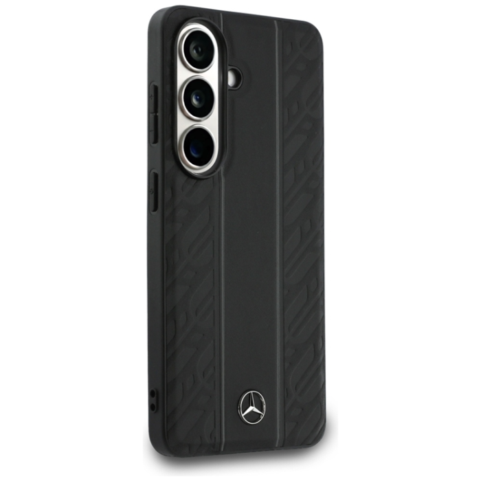 Mercedes - Mercedes Mobilskal För Galaxy S26 MagSafe Laurel Leaves Vertical Stripes