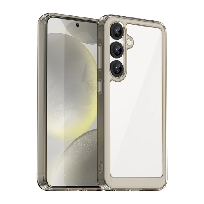 OEM - Galaxy S25 Edge Mobilskal Outer Space - Transparent/Svart