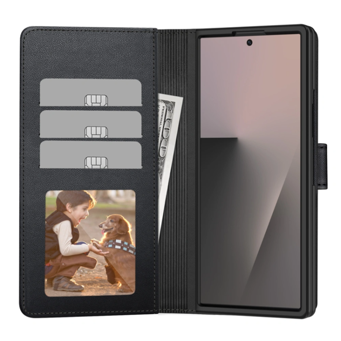 Tech-Protect - Tech-Protect Plånboksfodral För Galaxy Z Fold 8 Ultra - Svart