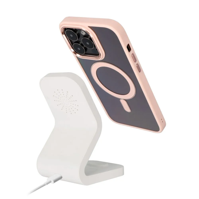 OEM - iPhone 16 Plus Mobilskal Magsafe Color Edge - Rosa