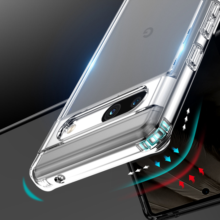 UTGATT1 - Dux Ducis Google Pixel 7a Mobilskal Clin Armor - Transparent
