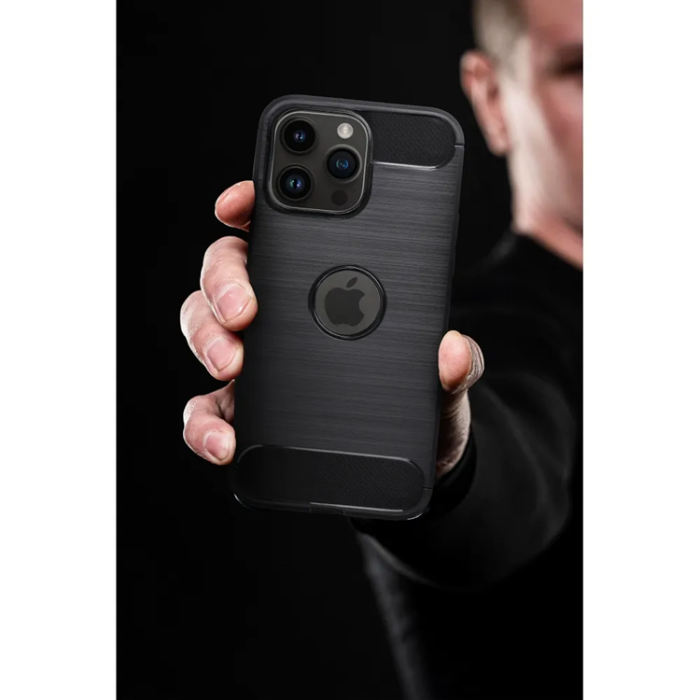 A-One Brand - iPhone 17 Pro Mobilskal Carbon - Svart