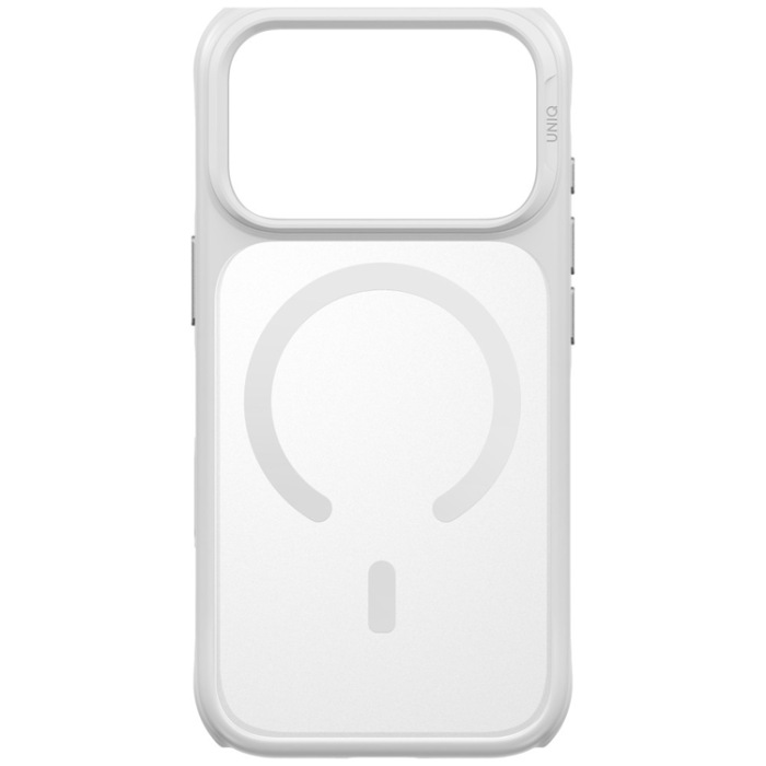 UNIQ - Uniq Mobilskal för iPhone 18 Pro/17 Pro MagSafe Veren - Chalk Frost