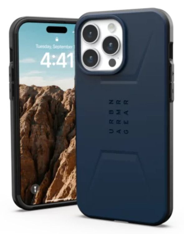 UAG iPhone 15 Pro Max Mobilskal Magsafe Civilian - Blå | 2353 | AlltMobil