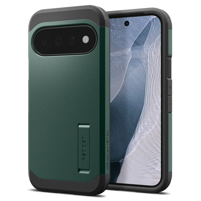 Spigen - Spigen Mobilskal För Google Pixel 11 Magsafe Tough Armor - Abyss Grön