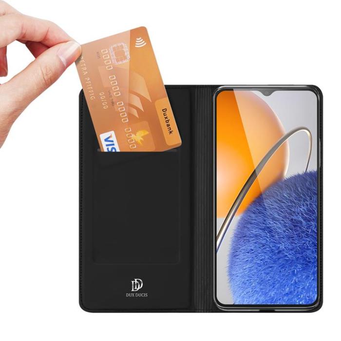 Dux Ducis - Dux Ducis Huawei Nova Y61 Plånboksfodral Skin Pro - Svart
