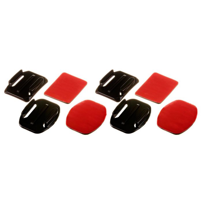 OEM - [2-Pieces] Flat and Rounded Monteringsbaser 3M Tapes för GoPro