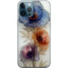 Gustaf - Mobilskal till Apple iPhone 12 Pro Max med Silkesblommor