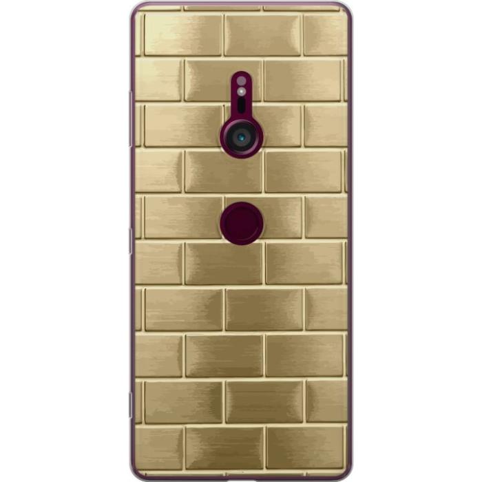 iSecrets - Mobilskal till Sony Xperia XZ3 med Gyllene Murstenar