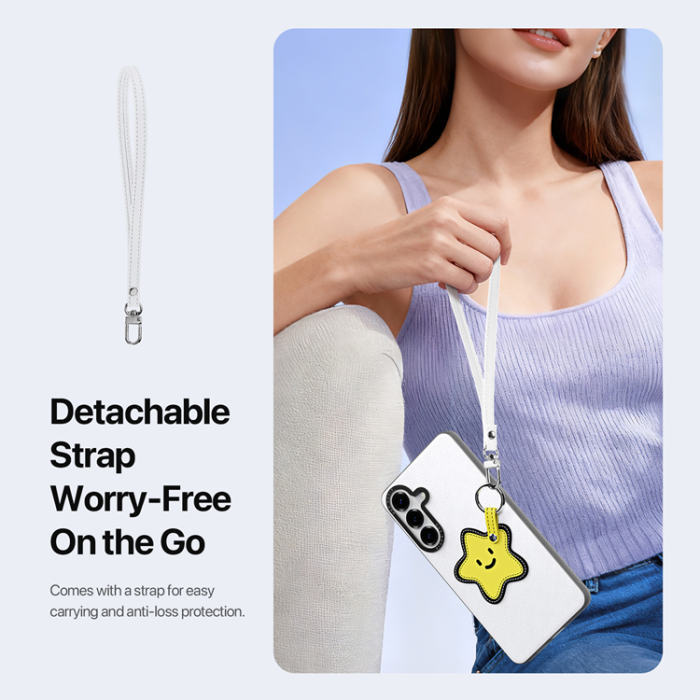 Dux Ducis - DUX DUCIS Mobilskal till Galaxy S26 Plus Ringhållare/Handledsrem Luvy Series