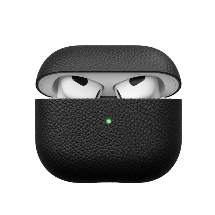 PodSkinz - PodSkinz Airpods 3 Skal Artisan Series Läder - Svart