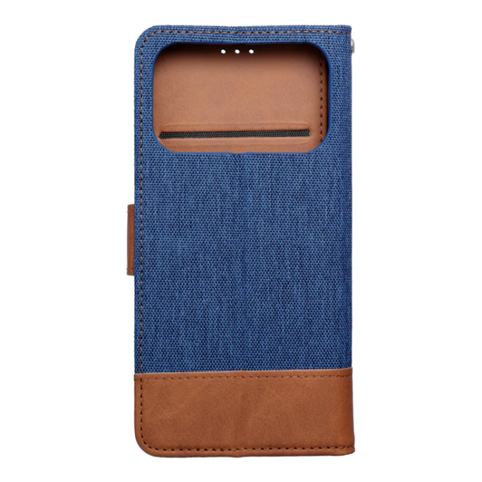 A-One Brand - iPhone 17 Pro Max Plånboksfodral Jeans - Blå