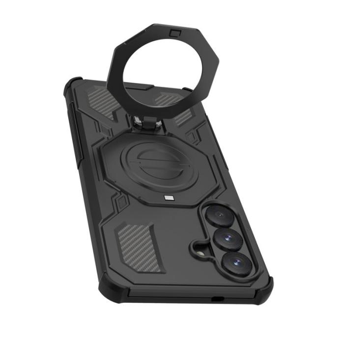 OEM - Mobilskal till Samsung Galaxy S26+ Stötsäker PC + TPU - Svart