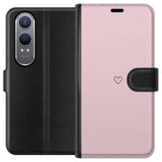 iSecrets - Pl&aring;nboksfodral till OnePlus Nord CE4 Lite med Litet Hj&auml;rta