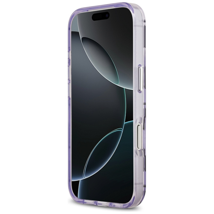 KARL LAGERFELD - Karl Lagerfeld iPhone 17 Pro Mobilskal Magsafe KL Monogram - Lila